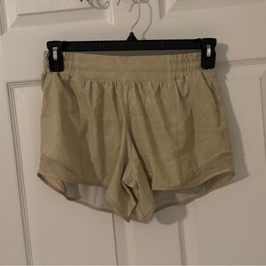 Lululemon Athletica Beige Athletic Shorts